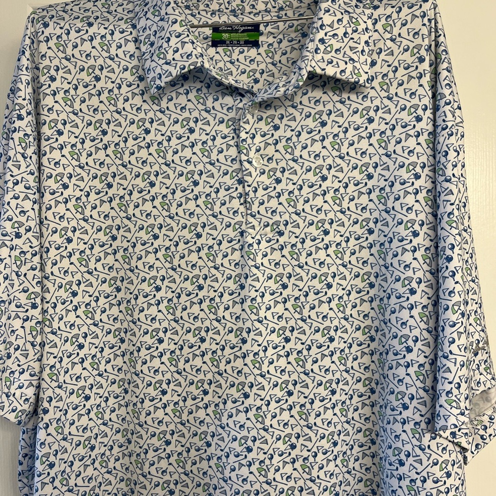 7 XXL golf shirts